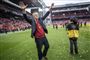 Kent Nielsen og Silkeborg slog AGF i pokalfinalen i starten af maj og deltager derfor i Europa League-kvalifikationen. (Arkivfoto).