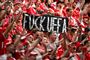 banner på stadion 