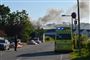 brand og røgsøjle