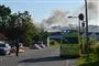 brand og røgsøjle