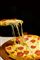 Et stykke pizza.