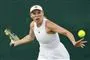 en tennisspiller i aktion