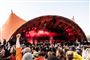 En deltager på årets Roskilde Festival fik natten til lørdag stjålet sin soundboks, mens han var til koncert. Billedet er fra fredagens koncert på Orange Scene med det amerikanske band Foo Fighters.