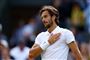 Italienske Lorenzo Musetti vandt sin kvartfinale i Wimbledon og skal nu møde Novak Djokovic.
