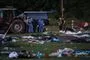 folk på festivalplads