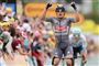 Jasper Philipsen var stærkest og slog landsmanden Wout van Aert på målstregen i Pau.