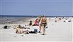 Mennesker på en strand