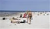 Mennesker på en strand