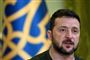 Volodymyr Zelenskyj tæt på