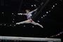 Gymnast i aktion