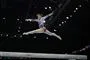 Gymnast i aktion