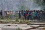 Selv om offentlige forsamlinger var forbudt i Dhaka, som er hovedstaden i Bangladesh, fortsatte voldsomme demonstrationer fredag. (Arkivfoto).