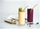To smoothies i to glas