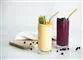 To smoothies i to glas
