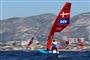 Johan Søe fik mandag en god start på windsurfing-konkurrencen ved OL.
