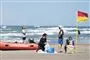 livreddere på en strand