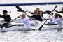 Emma Aastrand og Frederikke Hauge Matthiesen har gang i et succesfuldt samarbejde i toerkajak. Her ses den danske duo i en test på OL-anlægget sidste år. (Arkivfoto).
