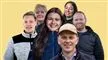 6 personer - mænd og kvinder
