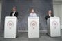 Troels Lund Poulsen, Mette Frederiksen og Lars Løkke Rasmussen.
