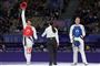 Taekwondokæmperen Lisa Kjær vandt bronze fredag aften ved de paralympiske lege i Paris. Først slog hun en brite, og siden vandt hun bronzekampen over Marie Antoinette Dassi fra Cameroun.