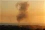 røgsøjle efter bombeamgreb