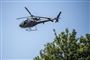 Helikopter i luften.