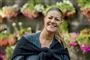 Mette Blomsterberg smiler.