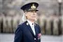 kvinde i uniform
