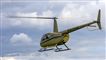 en gul helikopter