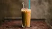 en glas iskafe