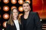 Mand og kvinde i TV-studie