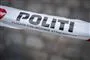 Nærbillede af politiets afspærringsbånd