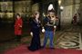 Prins Joachim og prinsesse Marie til nytårskur 1. januar på Amalienborg.