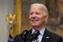 En smilende Biden