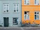cykler holder foran huse i københavn