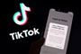 en smartphone med tiktok