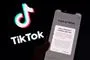 en smartphone med tiktok
