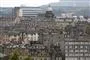 et view udover en stor by