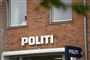 Indgang til politistation