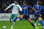 Zlatans scoring var ikke nok mod Werder Bremen. Foto: AP/Fabian Bimmer / POLFOTO