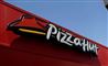 Pizza Hut-skilt på restaurant