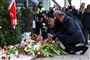 blomster på gaden efter påkørslen i Munchen