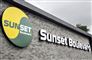 en facade med et logo for Sunset Boulevard