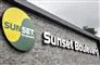 en facade med et logo for Sunset Boulevard