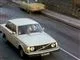 en grøn ældre Volvo