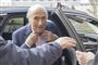 Sepp Blatter ses ankomme til ankedomstolen i Schweiz.
