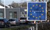 blåt eu.skilt med danmark i midten