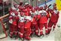 ishockeyspillere jubler