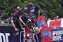 PSG-spillere viste pokalen frem