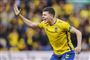 fodboldspiller i gult